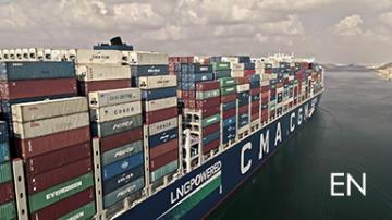 CMA CGM Container ship