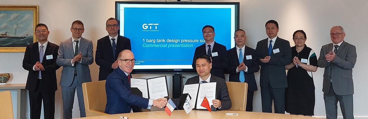GTT partners with Hudong-Zhonghua Shipbuilding to enhance LNG bunkering vessels performance and flexibility